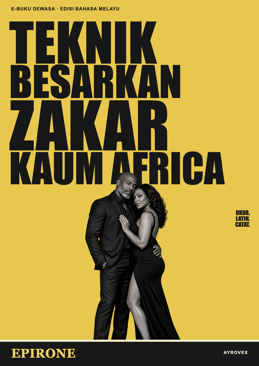 Cover e-book Teknik Besarkan Zakar Kaum Africa